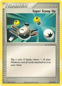 Super Scoop Up 99/112 EX FireRed & LeafGreen Reverse Holo Pokémon card