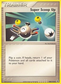 Super Scoop Up 100/113 EX Delta Species Reverse Holo Pokémon card