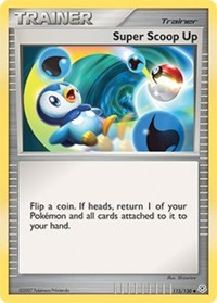 Super Scoop Up 115/130 Diamond and Pearl Reverse Holo Pokémon card