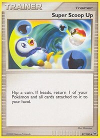 Super Scoop Up 87/100 Majestic Dawn Reverse Holo Pokémon card