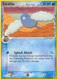 Swablu (Delta Species) 65/101 · Reverse Holo