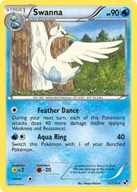 Swanna 37/114 · Reverse Holo