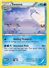 Swanna 36/108 · Reverse Holo