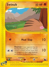 Swinub 108/144 · Reverse Holo