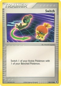 Switch 102/112 EX FireRed & LeafGreen Reverse Holo Pokémon card