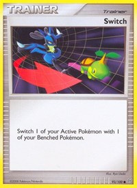 Switch 93/100 Stormfront Reverse Holo Pokémon card