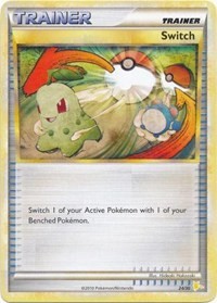 Switch (Raichu) 24/30 HGSS Trainer Kit: Gyarados & Raichu Pokémon card