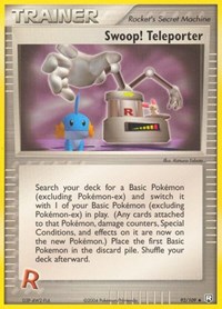 Swoop! Teleporter 92/109 EX Team Rocket Returns Pokémon card