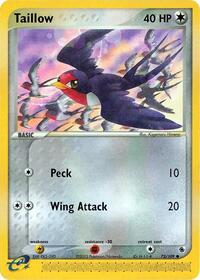 Taillow 72/109 · Reverse Holo