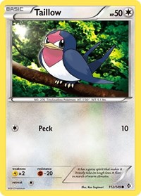 Taillow 112/149 · Reverse Holo