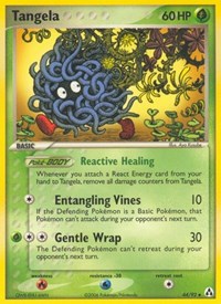 Tangela 44/92 · Reverse Holo