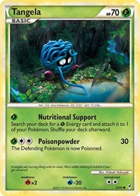 Tangela 72/95 · Reverse Holo