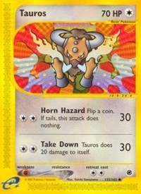 Tauros 133/165 · Reverse Holo