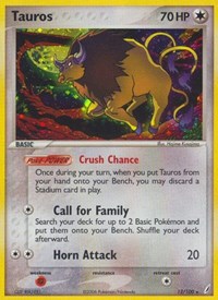Tauros 12/100 · Reverse Holo