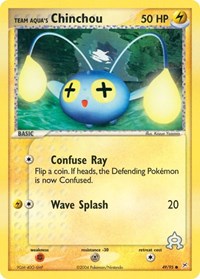 Team Aqua's Chinchou 49/95