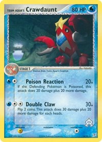 Team Aqua's Crawdaunt 14/95