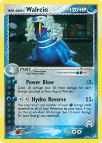 Team Aqua's Walrein 6/95
