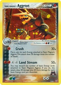 Team Magma's Aggron 7/95