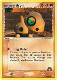 Team Magma's Aron 59/95