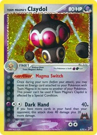 Team Magma's Claydol 8/95