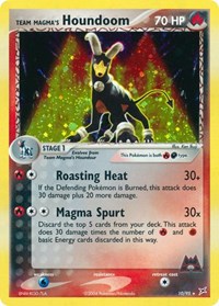 Team Magma's Houndoom 10/95