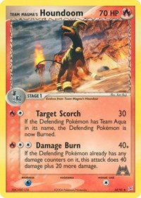 Team Magma's Houndoom 34/95