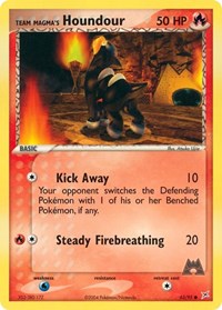 Team Magma's Houndour 63/95