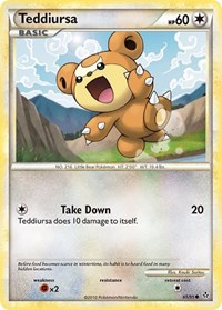 Teddiursa 65/95 · Reverse Holo