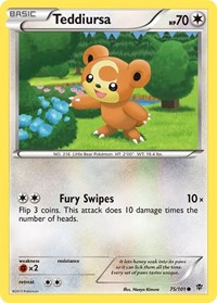 Teddiursa 75/101 · Reverse Holo