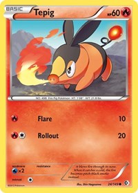 Tepig 24/149 · Reverse Holo