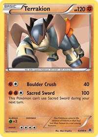 Terrakion 63/98