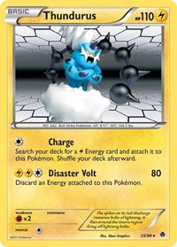 Thundurus 35/98 · Reverse Holo