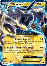 Thundurus EX (Team Plasma) 38/116
