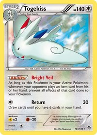 Togekiss 104/135 · Reverse Holo