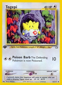 Togepi 051/111 · 1st Edition