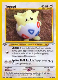 Togepi 056/105 · 1st Edition