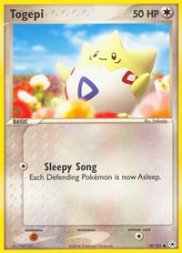 Togepi 78/101 · Reverse Holo