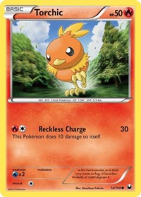 Torchic 14/108 · Reverse Holo