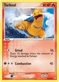 Torkoal 33/110 · Reverse Holo