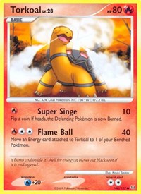 Torkoal 100/127 · Reverse Holo
