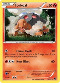 Torkoal 18/108 · Reverse Holo