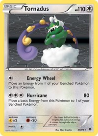 Tornadus 89/98 · Reverse Holo