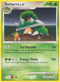 Torterra 30/100 · Reverse Holo