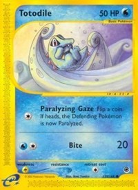 Totodile 135/165 · Reverse Holo