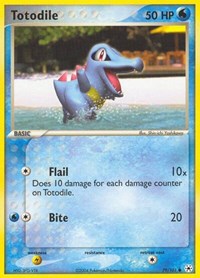 Totodile 79/101 · Reverse Holo