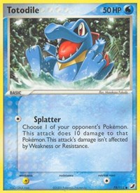 Totodile 78/115 · Reverse Holo