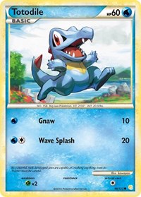 Totodile 86/123 · Reverse Holo