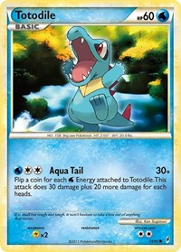 Totodile 74/95 · Reverse Holo
