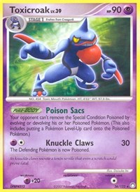 Toxicroak 36/123 · Reverse Holo