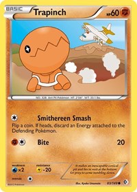 Trapinch 83/149 · Reverse Holo